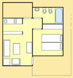 Plattegrond Bungalow