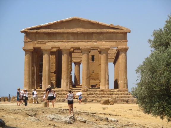 De tempel van Concordia